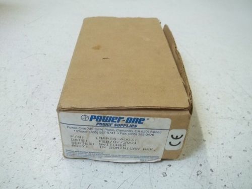 POWER-ONE MAP55-4003 POWER SUPPLY *NEW IN A BOX*