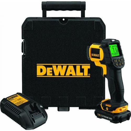 DeWalt DCT414S1 Infrared Thermometer Kit  Yellow