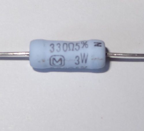 12 pcs,  330 ohm, 3W , ERG-3SJ331, metal oxide film  resistors