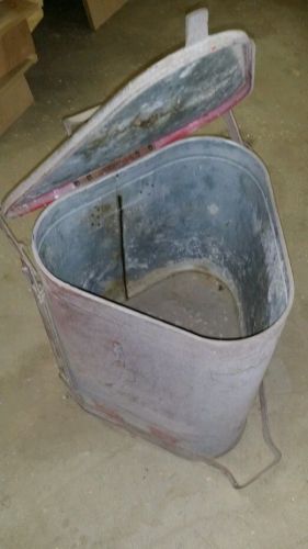 Shop Rag Oily Waste Foot-Operated Trash Can (Self Closing)