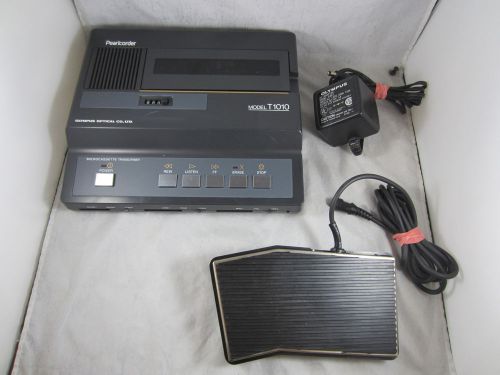 OLYMPUS PEARLCORDER T1010 MICROCASSETTE TRANSCRIBER FOOT PEDAL