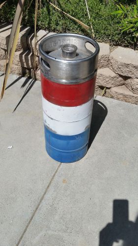 Empty Stainless Steel keg 17.5 L   used