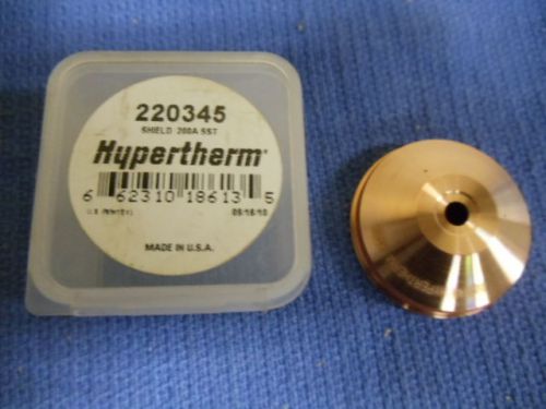 Hypertherm plasma # 220345 shield 200 amp for sst  new for sale