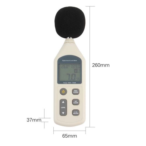 New gm1356 lcd digital sound level meter 30db-130db usb noise measurement mg for sale