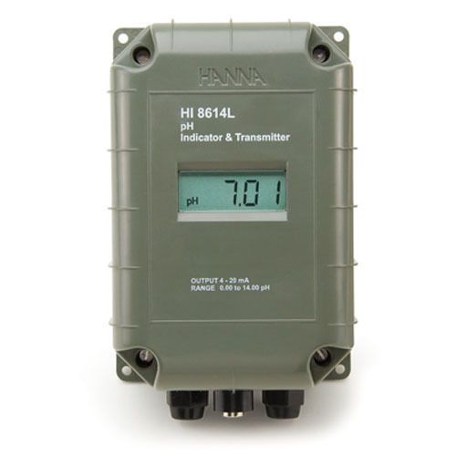 Hanna instruments hi 8614ln ph transmitter w/4-20 ma gal iso out w/lcd for sale
