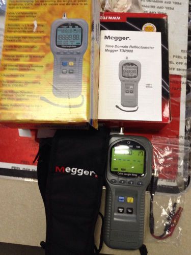 Megger TDR900, Hand-Held Time Domain Reflectometer