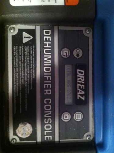 Dri-Eaz Evolution LGR Dehumidifier / F292 / Low Hrs.!!!