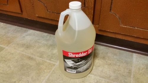 Dahle Shredder Oil 1 Gallon Bottle For Automatic Oilers Free Shipping