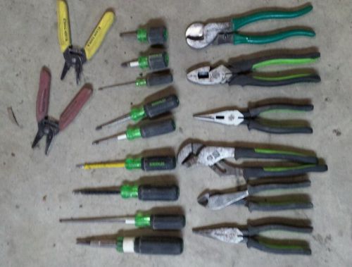 Greenlee and Klein tool lot