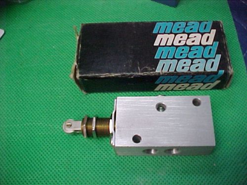 Mead LTV-25 Mechanical Air Control Valve, 4-Way, 5 Ports, 2 Positions