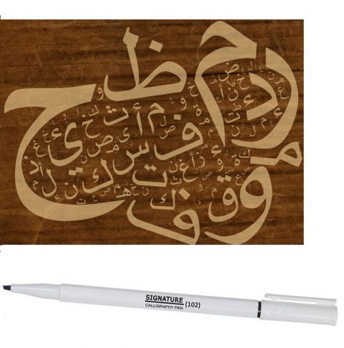 10X Signature Katib Calligraphy Marker Pens For Arabic,Persian,Italic Writing.