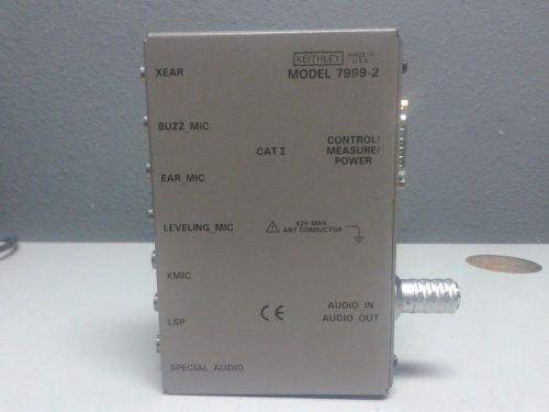 Keithley Three-Pole Audio Multiplexer Module  7999-2