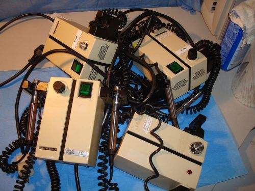 LOT Sale of 4 Welch Allyn 74710 Wall Mount OTO / Opthalmoscope
