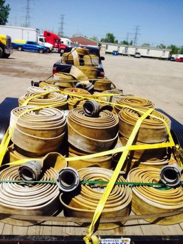 Lot of 55 - Angus Supply 5&#034; Fire Hoses 100Ft