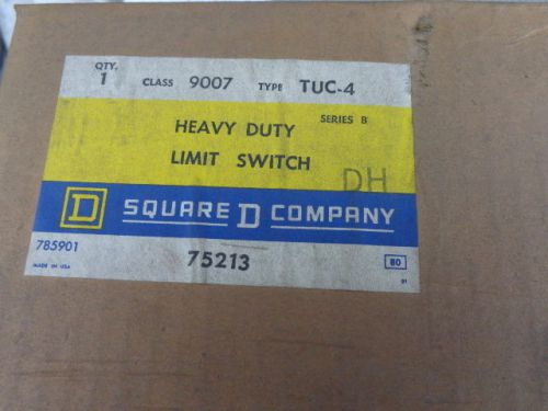 NEW SQUARE D 9007 TUC-4 HEAVY DUTY LIMIT SWITCH