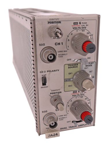 Tektronix 7A24 Dual Channel/Trace Amplifier Plug-In Rack Module for 7000 Series