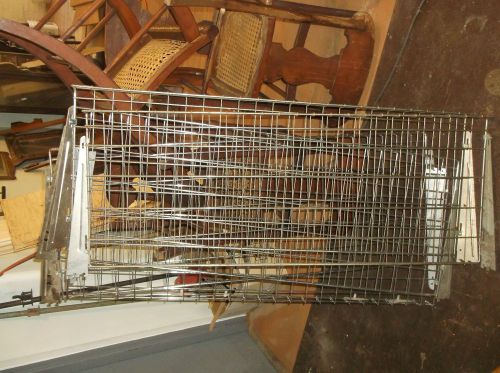 steel wire shelving 48&#034; wide 9 assorted pieces.  used local p/u only