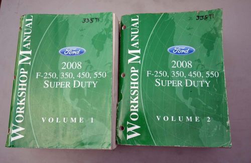 2008 Ford F-Series Workshop Manuals (Inv.33571)