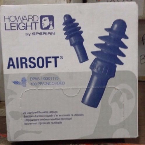 Howard Leight Airsoft Uncorded Earplugs (100 Pair) DPAS-1/3301175