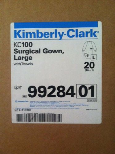 Kimberly-Clark Surgical Gowns Large, Ref # 99284 Box of 20