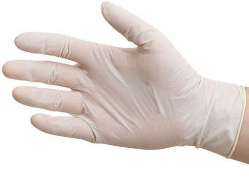 100 Box Powder Free Latex Exam Gloves Medium Top Quality Free Shipping