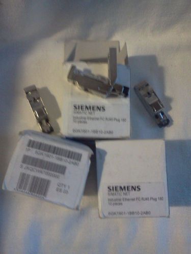 Siemens Industrial Ethernet FC RJ45 Plug 180  6GK1901-1BB10-2AE0 NEW
