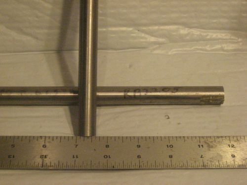 ROLLED ALLOY 2205 ROUND BAR STOCK Remnants LOT of 2 approx.2 lbs..625 Dia. 2pcs.