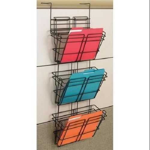 New 4151CH SAFCO PanelMate Triple-File Basket Hanging Cubicle Organizer Charcoal