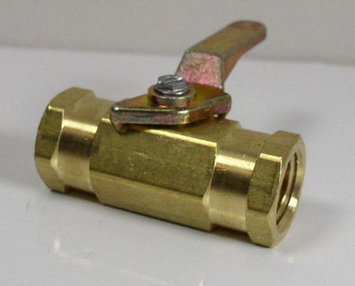 1/4&#034; fnpt brass mini ball valve full port for sale