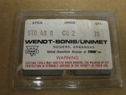 New- Wendt-Sonis-Unimet- STB 48A grade CQ2
