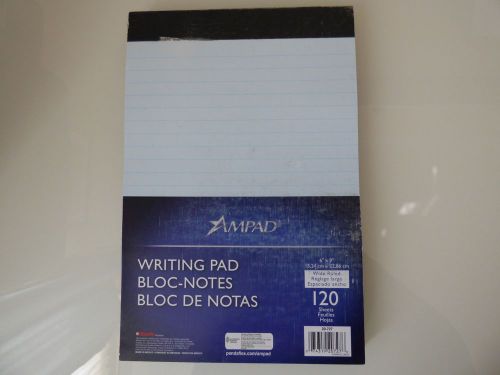 Ampad 20-727 Embassy Writing Tablets 6x9 inch - 120 Sheets - 5 Pastel Colors NEW