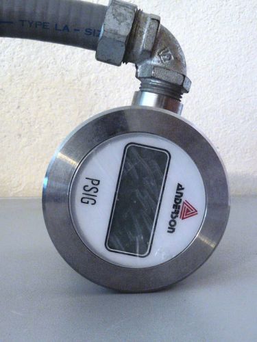 ANDERSON SV068G002G1210 PRESSURE TRANSMITTER SST