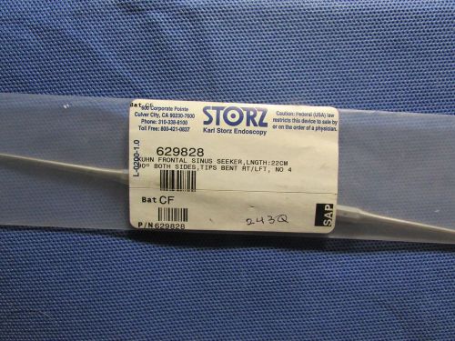 New Storz 629828 (Kuhn Frontal Sinus Seeker, LNGTH: 22CM)