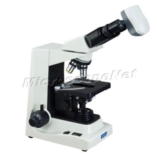 1600X Phase Contrast Binocular Biological Siedentopf 9MP Digital PLAN Microscope
