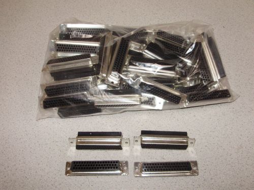 AMP CONNECTOR HOUSING RCP 50 POS CRIMP NO CONTACTS( LOT OF 50 PC.) # 205211-2