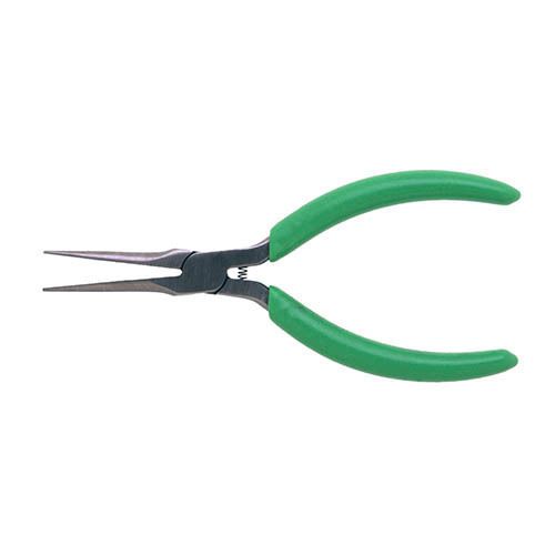Xcelite NN55V 5 1/2&#034; Needle Nose Pliers w/Serrated Jaws, Green Grips