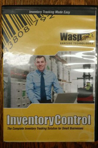 Wasp Barcode Inventory Control RF Pro Inventory Tracking Software
