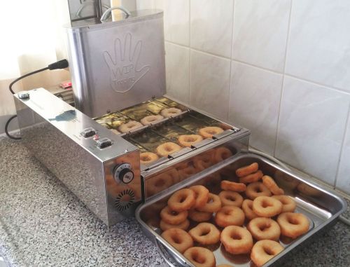 **1150 d/hour Fully Automatic Professional Mini Donut Machine EU made commercial