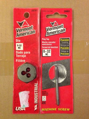 Vermont American 8-32 NC Die and Tap