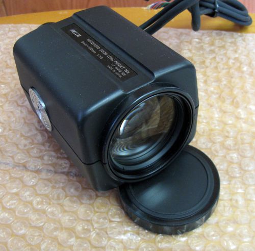 Pelco Motorized Zoom Lens C749M-B   12V8X15CP    8-120mm  1/2&#034; Image Size