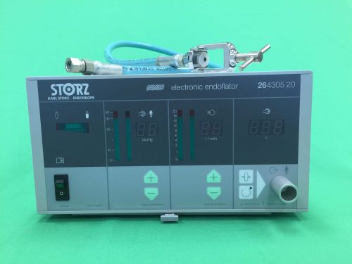 Karl Storz 264305 20 SCB Electronic Endoflator 20 Liter Insufflator w/Yoke&amp;Hose
