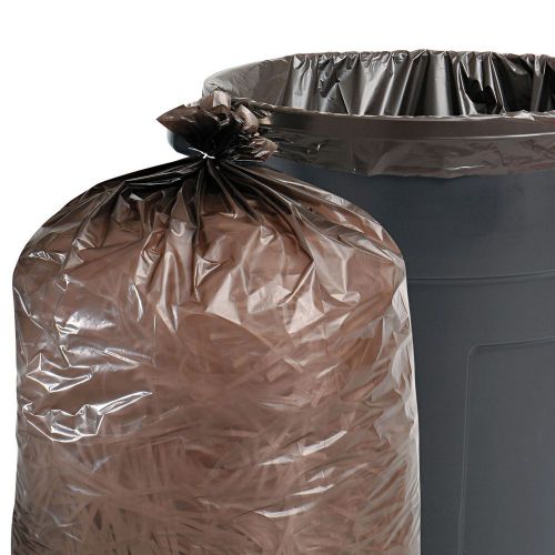 Garbage Bags, 65gal, 1.5mil, 50x51, BN - 100/Carton AB452508