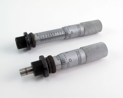Starrett micrometer heads for inspection gages 0.0001&#034; for sale