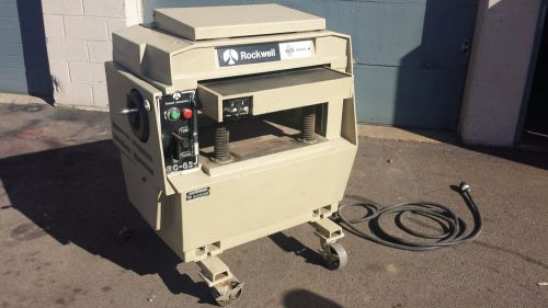 Rockwell rc-63 24&#034; industrial wood planer ***price reduced again! for sale
