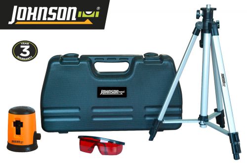 Johnson Self-Leveling Cross-Line Laser Level Kit