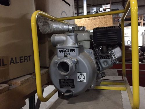Wacker Neuson Dewatering Pumps PG2- Pump Industrial Gasoline Engine (NEW)