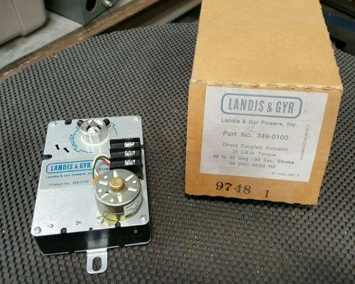 Landis &amp; Gyr Powers, Inc 349-0100 actuator