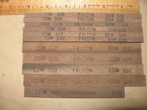 Polishing stones EDM 320 1/4 x 1/4 (6) 1/8 x 1/2 (5) Falcon