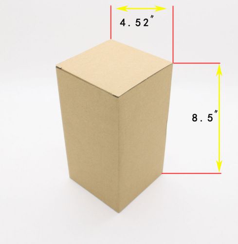 25 Pack of 4.5x8.5x4.5&#034; Small Shipping Box Cartons Supplies 15907