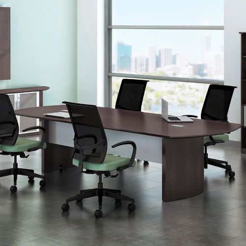 8ft - 14ft Modern Conference Table Meeting Room Boardroom Office Furniture NEW
